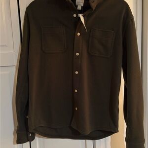 Crewcuts Dark Green Button-Up Shirt